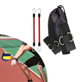 Maxbell Volleyball Training Resistance Bands for Practicing Serving Agility Training Red 50 lbs