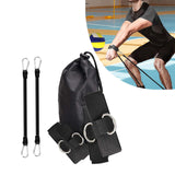 Maxbell Volleyball Training Resistance Bands for Practicing Serving Agility Training Black 70 lbs