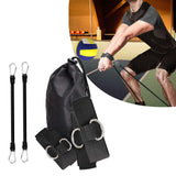 Maxbell Volleyball Training Resistance Bands for Practicing Serving Agility Training Black 70 lbs