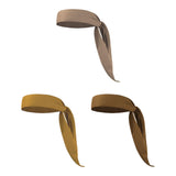 Maxbell Outdoor Sports Biking Headband Durable Sweatband for Baseball Working Out Bicycling Apricot