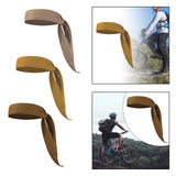 Maxbell Outdoor Sports Biking Headband Durable Sweatband for Baseball Working Out Bicycling Apricot