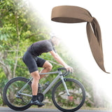 Maxbell Outdoor Sports Biking Headband Durable Sweatband for Baseball Working Out Bicycling Apricot