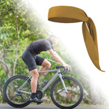 Maxbell Outdoor Sports Biking Headband Durable Sweatband for Baseball Working Out Bicycling Khaki