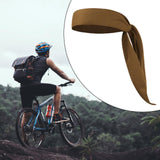 Maxbell Outdoor Sports Biking Headband Durable Sweatband for Baseball Working Out Bicycling Camel