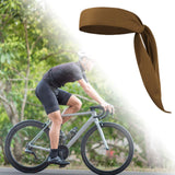 Maxbell Outdoor Sports Biking Headband Durable Sweatband for Baseball Working Out Bicycling Camel