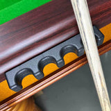 Maxbell Pool Cue Holder for Table Easy Using for Club Billiard Room Community Center