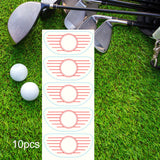 Maxbell Golf Impact Tape Labels Swing Accuracy Golfer Golf Club Impact Tape Stickers Woods