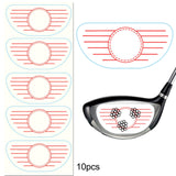 Maxbell Golf Impact Tape Labels Swing Accuracy Golfer Golf Club Impact Tape Stickers Woods