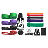 Maxbell Resistance Bands Set Workout Bands for Home Gym Strength Training Stretching Style A