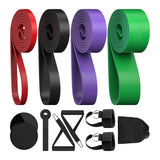 Maxbell Resistance Bands Set Workout Bands for Home Gym Strength Training Stretching Style A