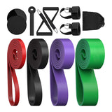 Maxbell Resistance Bands Set Workout Bands for Home Gym Strength Training Stretching Style A