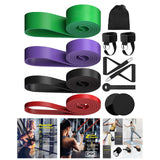 Maxbell Resistance Bands Set Workout Bands for Home Gym Strength Training Stretching Style A