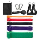 Maxbell Resistance Bands Set Workout Bands for Home Gym Strength Training Stretching Style B
