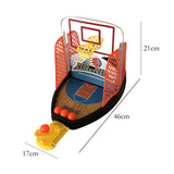 Maxbell Desktop Basketball Game Funny Party Table Game Mini Finger Bounce Basketball