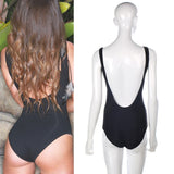 Women Girls Ladies Fashionable Spandex Swimsuit Swimwear Bathing Monokini Push Up Padded Bikini Beach Party Supplies Black S