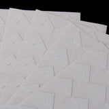 Maxbell 5 Sheet DIY Photo Album Scrapbook Corner Sticker White