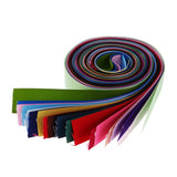 Maxbell 20pcs 1yard Each Piece Grosgrain Ribbon for Crafts DIY Multi-color 25mm