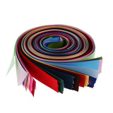 Maxbell 20pcs 1yard Each Piece Grosgrain Ribbon for Crafts DIY Multi-color 25mm