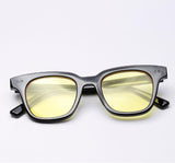 Fashion Women Men Sunglasses Eyeglasses Glasses Yellow Lens