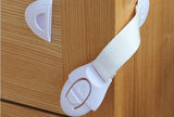 Maxbell 10Pcs Baby Drawer Cupboard Cabinet Door Drawers Lengthened Safety Lock Latch