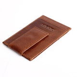 Mens Wallet Money Clip Purse ID Credit Card Holder Coin Clutch Light Coffee