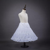 Maxbell Flower Girl 3-Hoop A-Line Crinoline Petticoat Underskirt Children Age 2-14