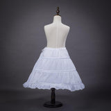 Maxbell Flower Girl 3-Hoop A-Line Crinoline Petticoat Underskirt Children Age 2-14