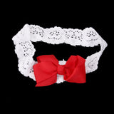 Red Bowknot Baby Girls Headband Photography Props Hair Band