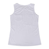 Women Summer Vest Sleeveless Shirt Blouse Casual Tank Tops T-Shirt White M