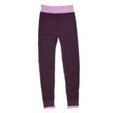 Women Soft Comfortable Lightweight Sheathy Pants For Exercise Yoga Fitness Gym Purple XL