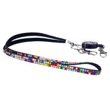 Rhinestone Bling Neck Lanyard Holder ID Card Cell Phone Key Holder Colours