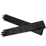 Maxbell Women's Ladies Opera Evening Party Long Gloves Black