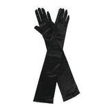 Maxbell Women's Ladies Opera Evening Party Long Gloves Black
