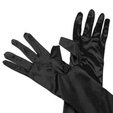 Maxbell Women's Ladies Opera Evening Party Long Gloves Black
