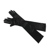 Maxbell Women's Ladies Opera Evening Party Long Gloves Black