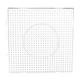 Maxbell Large Square Clear Perler Fuse Beads Pegboard DIY Kid's Craft