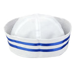 Maxbell Unisex Captain Sailor Hat Skipper Navy Marine Cap Kids Military Hat Triangle