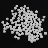Maxbell 100pcs 10mm White Modelling Craft Polystyrene Foam Balls