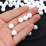 Maxbell 100pcs 10mm White Modelling Craft Polystyrene Foam Balls