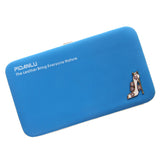 Fashionable Womens Long PU Wallet Coin Purse Cellphone Pouch Blue