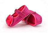 Maxbell Fashion Baby Kids Girls Soft Sole Glitter Spring Shoes Fushcia 11