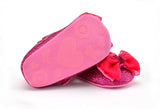Maxbell Fashion Baby Kids Girls Soft Sole Glitter Spring Shoes Fushcia 11