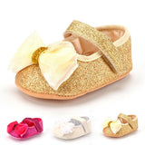 Maxbell Fashion Baby Kids Girls Soft Sole Glitter Spring Shoes Fushcia 11