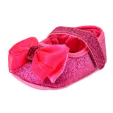 Maxbell Fashion Baby Kids Girls Soft Sole Glitter Spring Shoes Fushcia 11