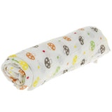 Maxbell Baby Boy Girl Cotton Buggy Pram Car Seat Sling Cot Crib Moses Basket Blanket Swaddle 0-3 years old Mushroom