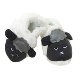 Coral Fleece BabyToddler Shoes Soft Sole with Sheep Pattern White 14