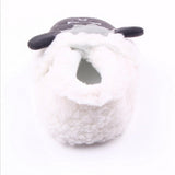 Maxbell Coral Fleece BabyToddler Shoes Soft Sole with Sheep Pattern White 14