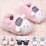 Maxbell Coral Fleece BabyToddler Shoes Soft Sole with Sheep Pattern White 14