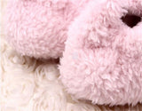 Maxbell Coral Fleece BabyToddler Shoes Soft Sole with Sheep Pattern Pink 12