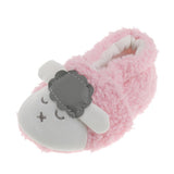 Maxbell Coral Fleece BabyToddler Shoes Soft Sole with Sheep Pattern Pink 12